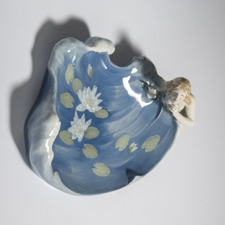Bild 3 zu Objekt, Decorative bowl 'The Wave', 1898, Konrad Hentschel, Meissen, Porzellanmanufaktur, 168C 545