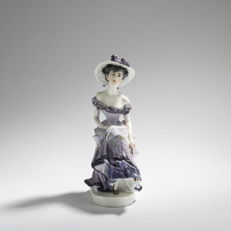 Bild 1 zu Objekt, 'Parisienne', 1907, Karl Theodor Eichler, Meissen, Porzellanmanufaktur, 168C 550