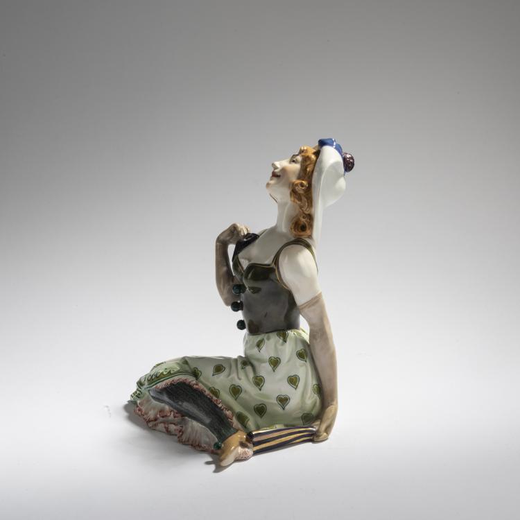 Bild 1 zu Objekt, 'Pierrette', 1908, Martin Wiegand, Meissen, Porzellanmanufaktur, 168C 552