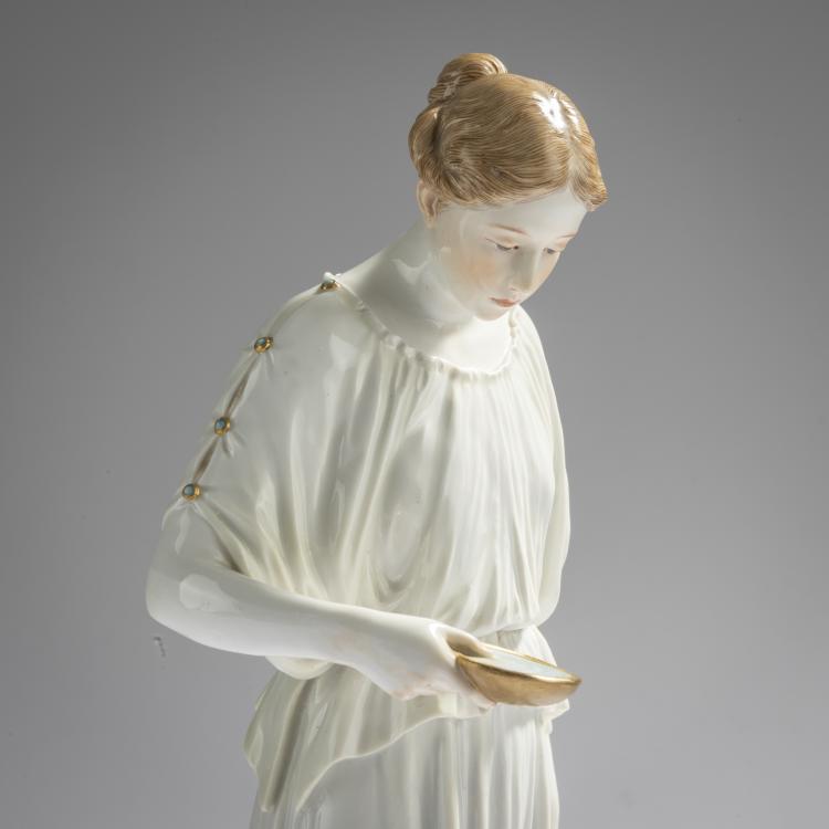 Bild 4 zu Objekt, 'Roman Girl', 1901, Karl Theodor Eichler, Meissen, Porzellanmanufaktur, 168C 547
