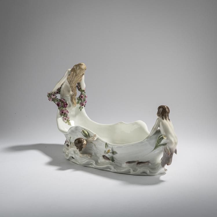 Bild 2 zu Objekt, 'Jardiniere with four figures', 1901, Paul Helmig, Meissen, Porzellanmanufaktur, 168C 548
