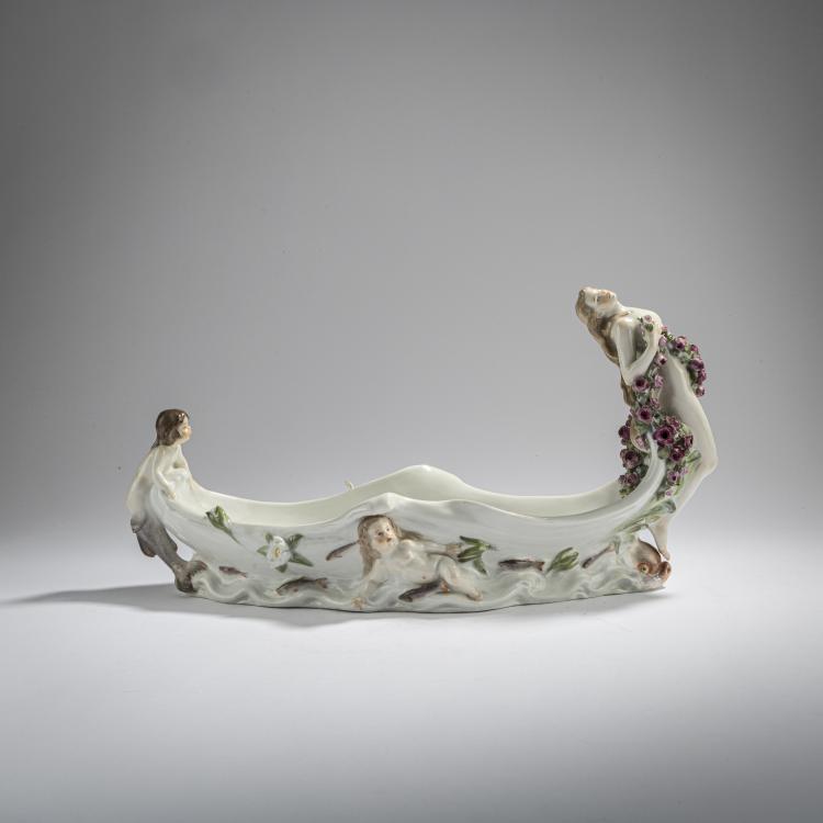 Bild 3 zu Objekt, 'Jardiniere with four figures', 1901, Paul Helmig, Meissen, Porzellanmanufaktur, 168C 548