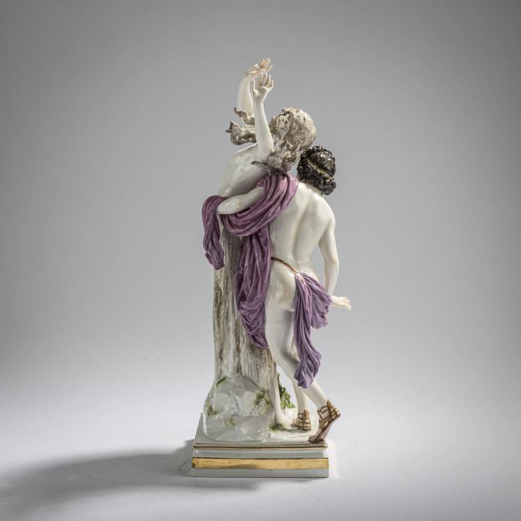 Bild 2 zu Objekt, 'Apollo und Daphne', 1786, Christian Gottfried J&uuml;chtzer, Meissen, Porzellanmanufaktur, 168C 542