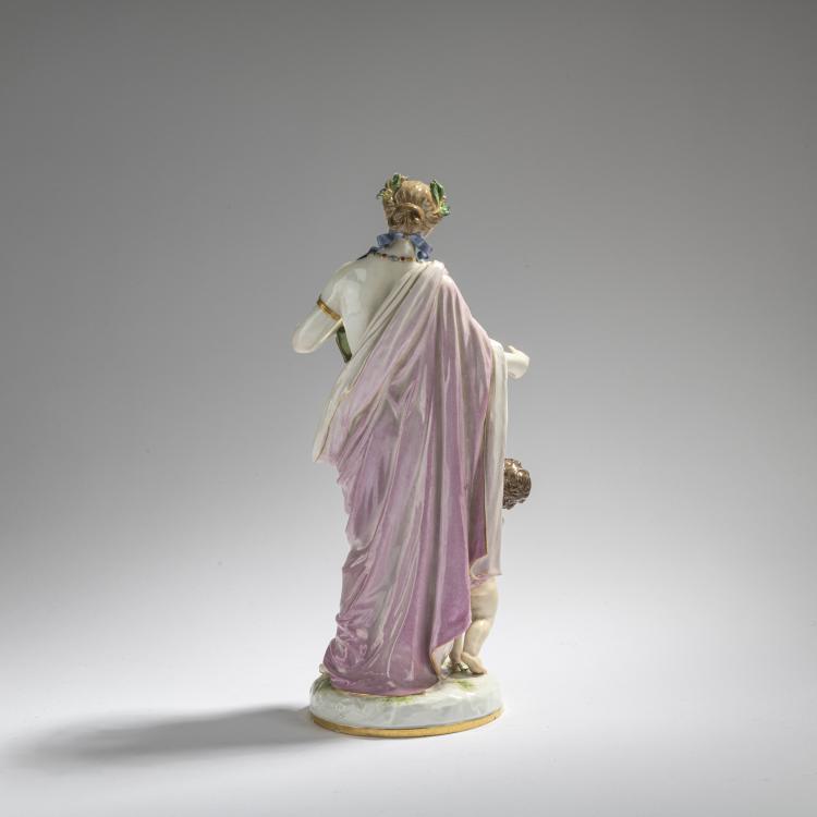 Bild 2 zu Objekt, 'Die Musik', 1882-85, Johann Christian Hirt, Meissen, Porzellanmanufaktur, 168C 544