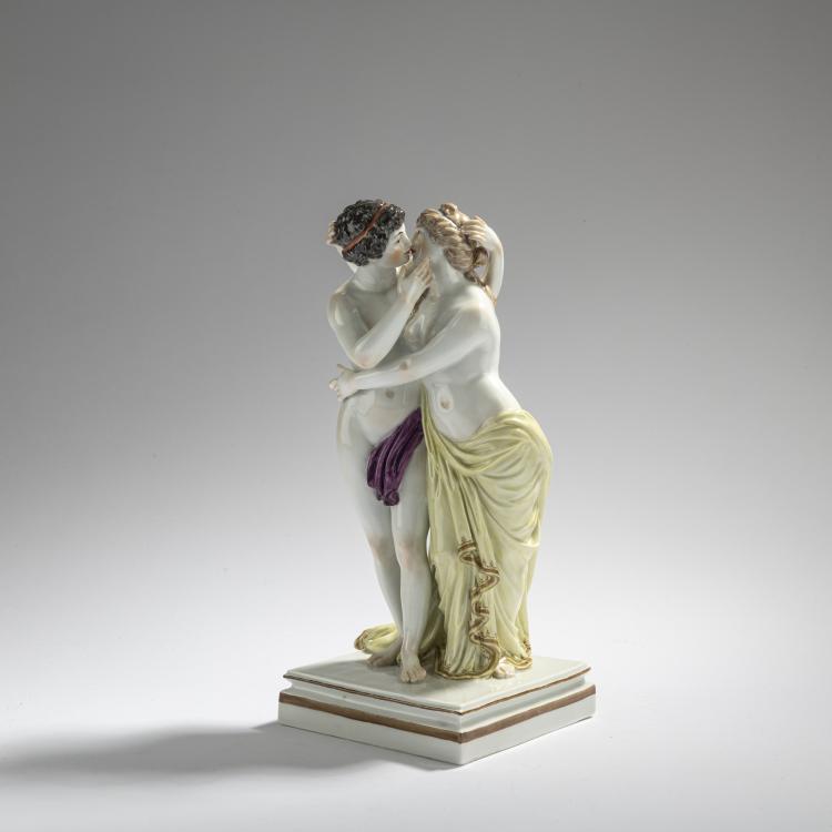 Bild 1 zu Objekt, 'Amor and Psyche', 1770-72, Johann Carl Sch&ouml;nheit, Meissen, Porzellanmanufaktur, 168C 538