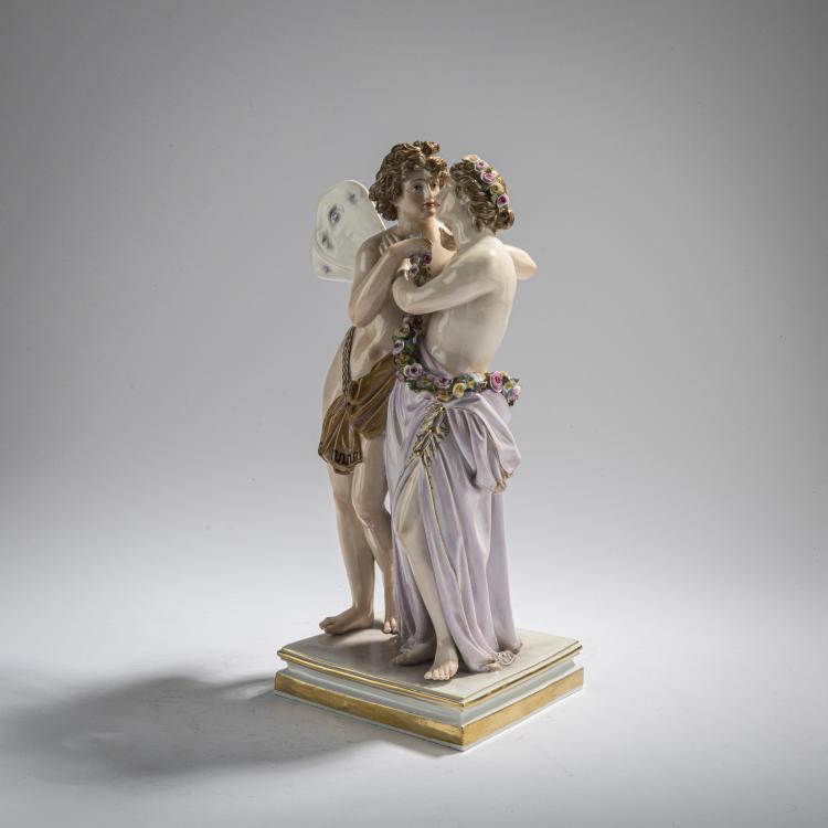 Bild 2 zu Objekt, 'Zephyr und Flora', 1786, Christian Gottfried J&uuml;chtzer, Meissen, Porzellanmanufaktur, 168C 543