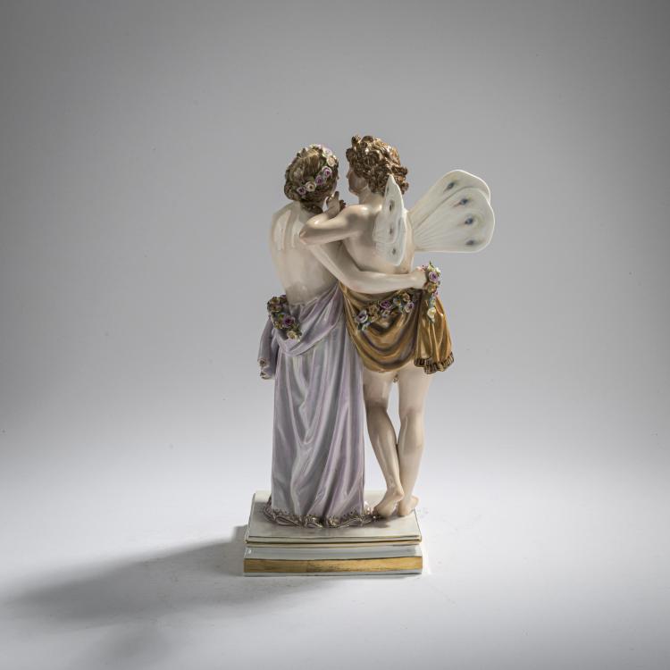 Bild 3 zu Objekt, 'Zephyr und Flora', 1786, Christian Gottfried J&uuml;chtzer, Meissen, Porzellanmanufaktur, 168C 543