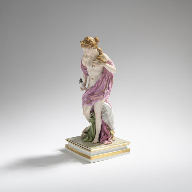 Bild 1 zu Objekt, 'Leda with Swan', 1784, Johann Carl Sch&ouml;nheit, Meissen, Porzellanmanufaktur, 168C 540