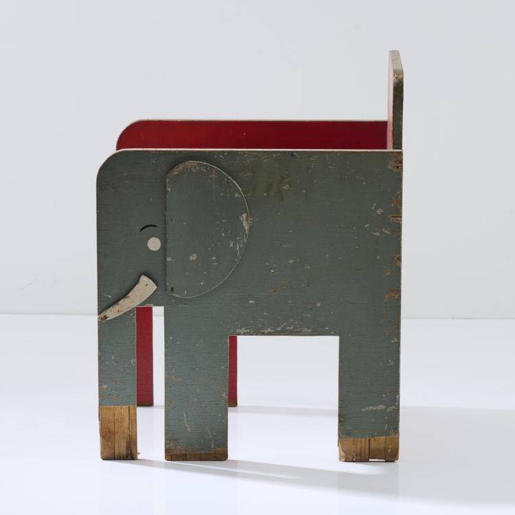 Bild 1 zu Objekt, Kinderstuhl 'Elefant', 1920/30er Jahre, Deutschland, 169C 621