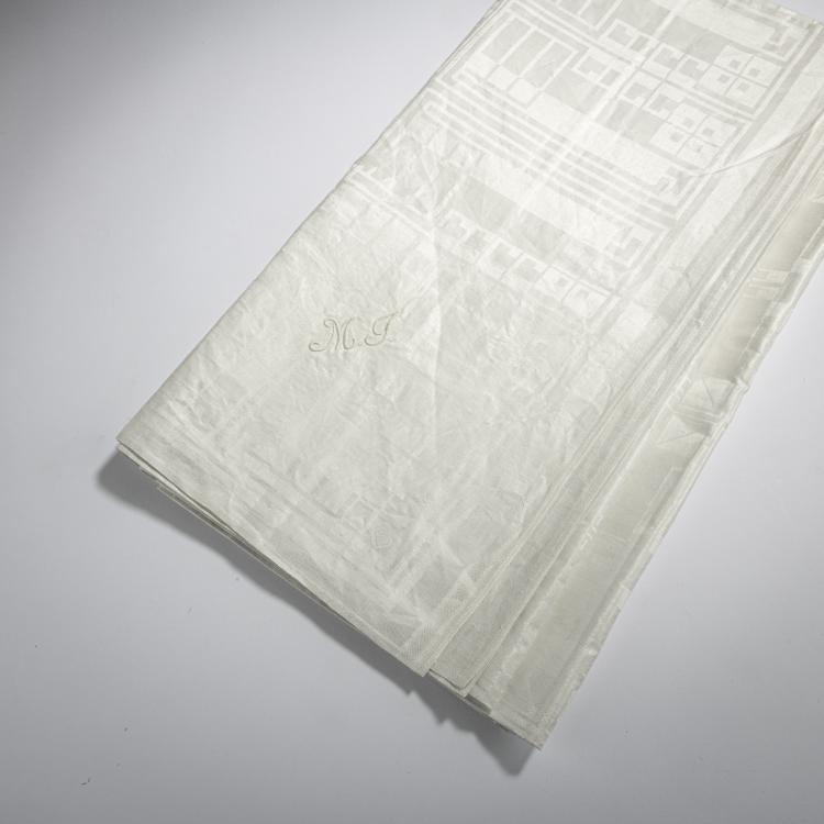 Hauptbild zu Objekt, Tafeltuch, vor 1905, Peter Behrens, Fr&auml;nkel, S., Neustadt, 168B 529