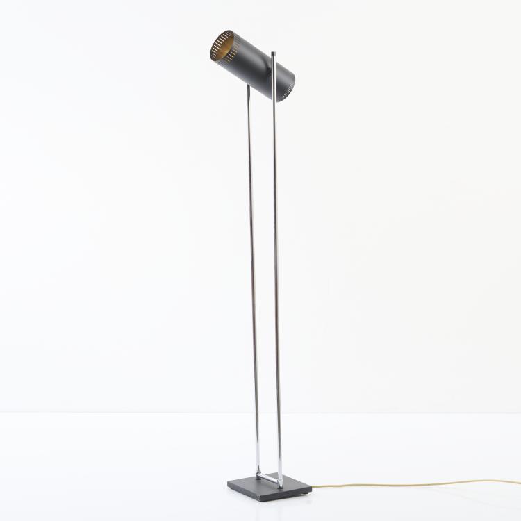 Bild 1 zu Objekt, 'Trombone' floor lamp, 1968, Jo (Johannes) Hammerborg, Fog & M&oslash;rup, Aarhus, 170B 432