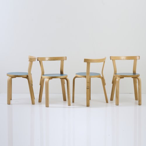 Four '68' chairs, 1935