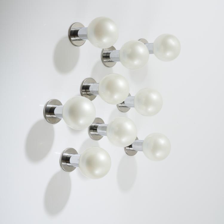 Hauptbild zu Objekt, Nine ball lights, c. 1970, Motoko Ishii, Staff & Schwarz Leuchtenwerke, Lemgo, 170B 372