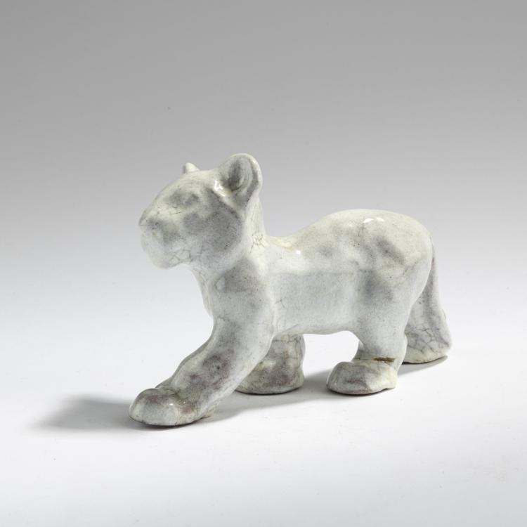 Bild 1 zu Objekt, L&ouml;wenbaby, um 1930, Friede Kieser-Maruhn, Waldkater-Keramik, Dessau, 171B 372