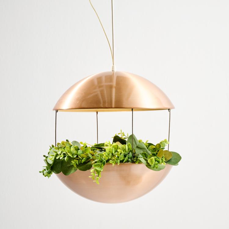 Bild 5 zu Objekt, Ceiling light with planter, 1960s, Poul Cadovius, Cado, Kopenhagen, 170B 425