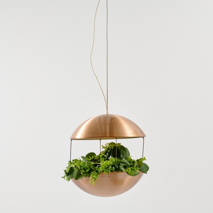 Bild 6 zu Objekt, Ceiling light with planter, 1960s, Poul Cadovius, Cado, Kopenhagen, 170B 425