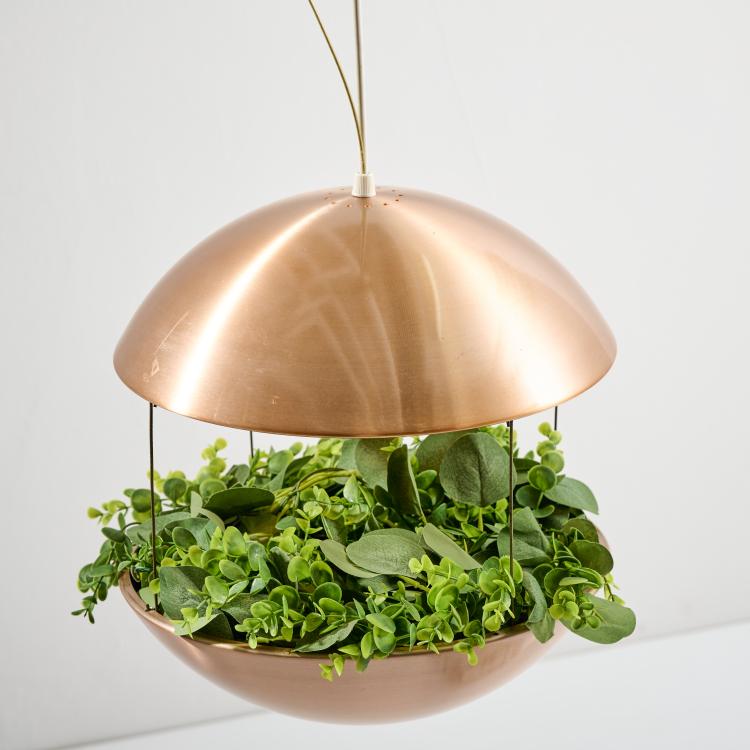 Bild 7 zu Objekt, Ceiling light with planter, 1960s, Poul Cadovius, Cado, Kopenhagen, 170B 425