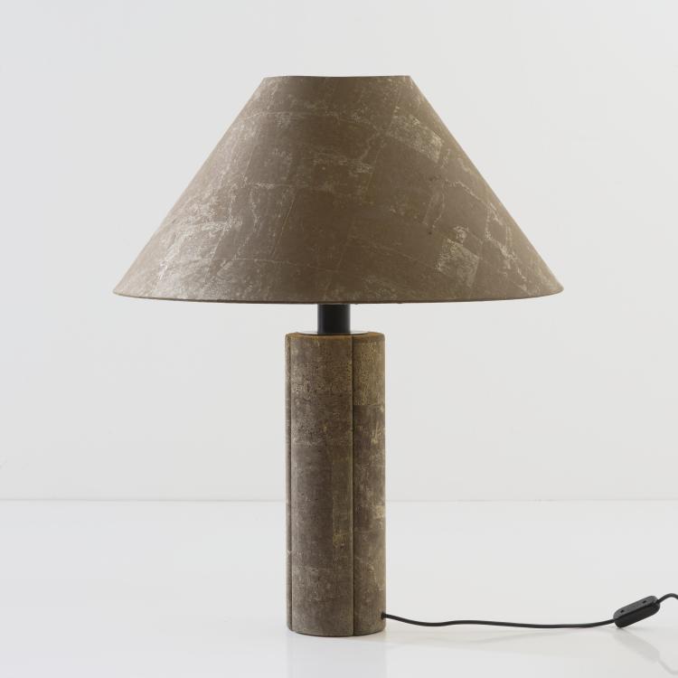 Bild 1 zu Objekt, Tischleuchte 'Korklampe', um 1974, Ingo Maurer, Design M, Maurer, Ingo, M&uuml;nchen, 169A 29