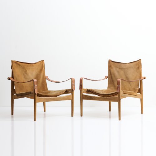 Two 'Safari' armchairs, 1960s