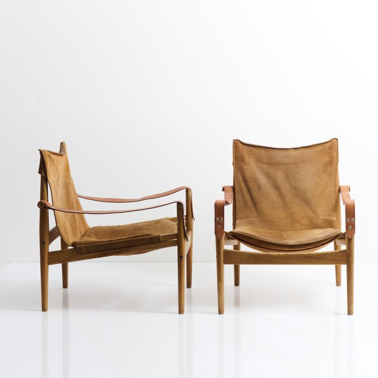 Bild 6 zu Objekt, Zwei Sessel 'Safari', um 1957, Hans Olsen, Viskadalens Mobelindustri, Kinna, Schweden, 169A 162