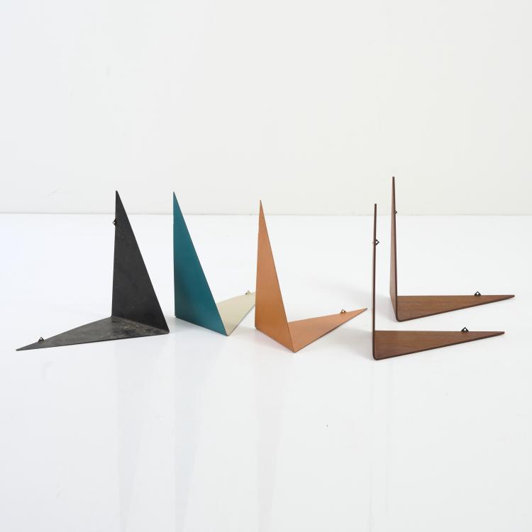 Bild 1 zu Objekt, Five 'Butterfly' shelves, c. 1960, Poul Cadovius, Cado, Kopenhagen, 170B 419