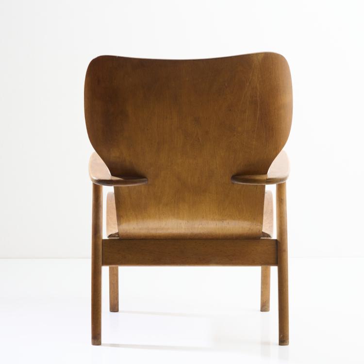Bild 5 zu Objekt, Armchair 'Domus Lux', c. 1948, Ilmari Tapiovaara, Keravan Puuteolisuus Oy, Kerava (zugeschrieben), 169A 150