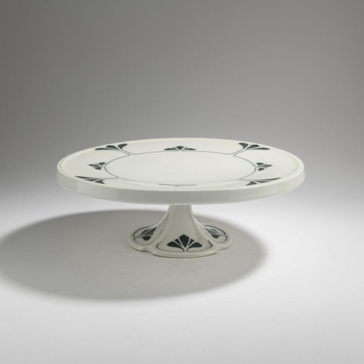 Hauptbild zu Objekt, Presentoire 'Curved Form' - Agnes', 1903, Therese Trethan, Selle, Ferdinand, Burgau, 168B 492