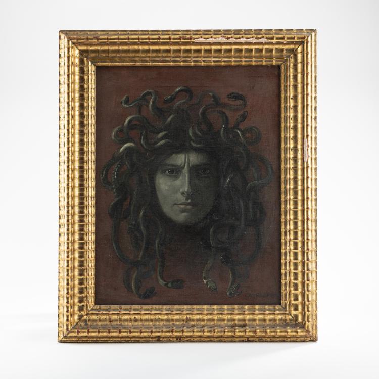 Hauptbild zu Objekt, 'Kopf der Medusa', nach 1892, August Rieper, 168B 522