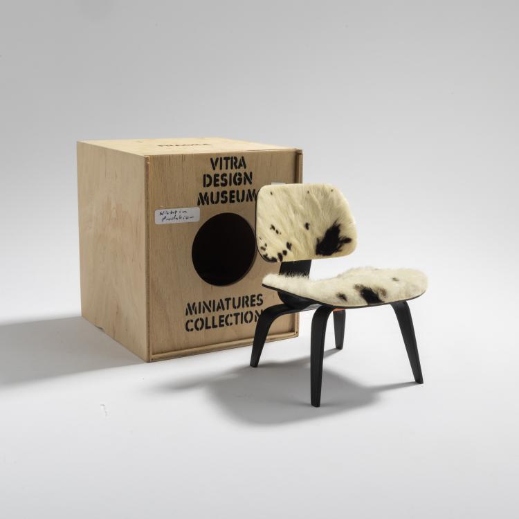 Bild 1 zu Objekt, Miniaturmodell des Sessels 'LCW', 1945, Charles Eames,Ray Eames, Vitra Design, Weil am Rhein, 169C 537