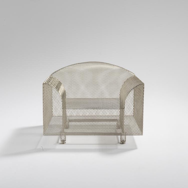 Hauptbild zu Objekt, Miniaturmodell des Sessels 'How High the Moon', 1986, Shiro Kuramata, Vitra Design, Weil am Rhein, 169C 540