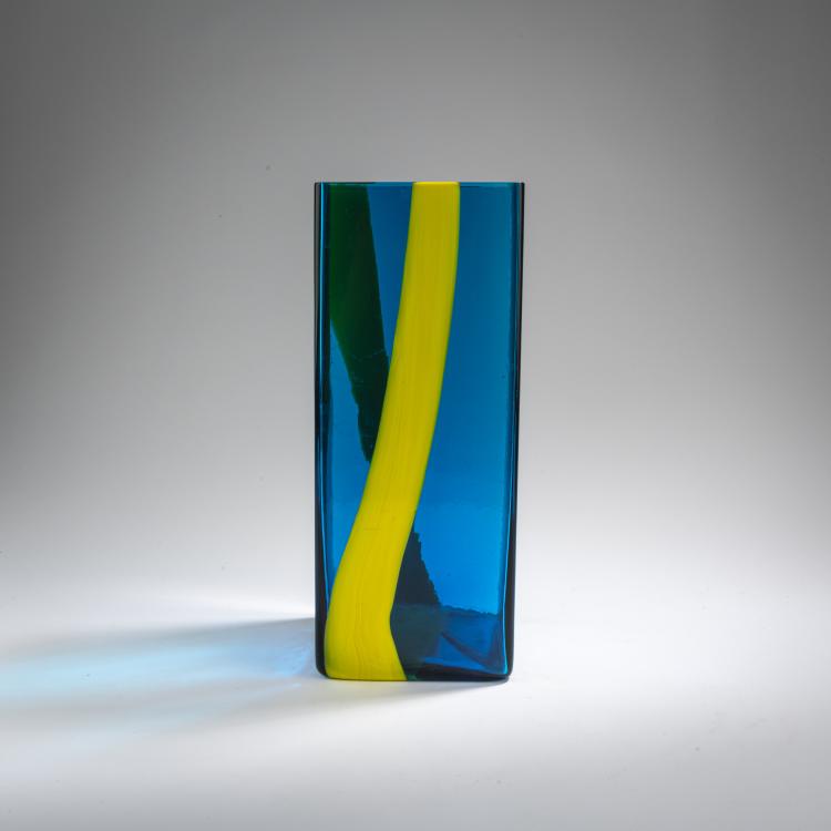 Hauptbild zu Objekt, Vase for Pierre Cardin, c. 1968-70, Pierre Cardin,Ludovico Diaz de Santillana, Venini & C., Murano, 170C 585