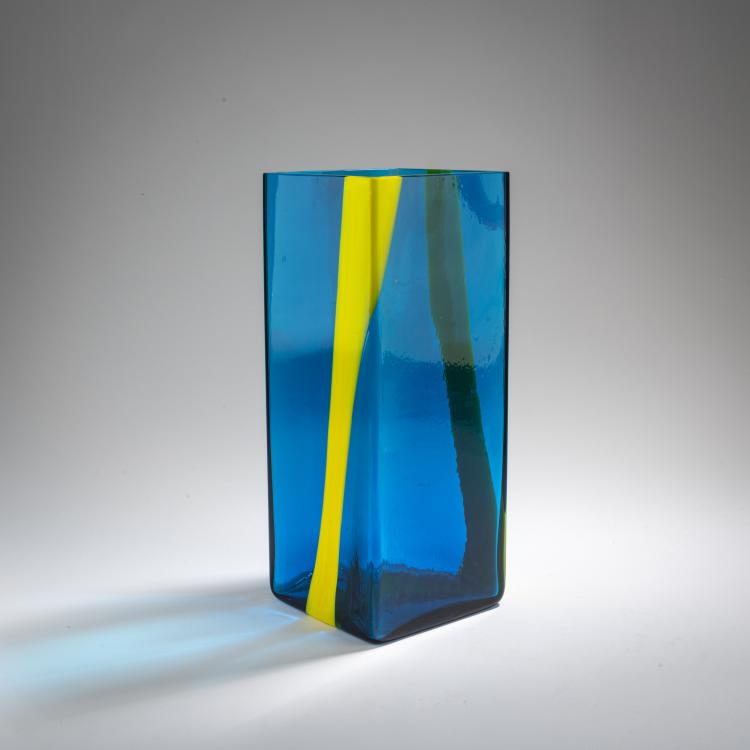 Bild 1 zu Objekt, Vase for Pierre Cardin, c. 1968-70, Pierre Cardin,Ludovico Diaz de Santillana, Venini & C., Murano, 170C 585