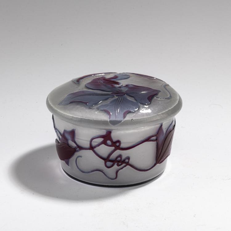 Hauptbild zu Objekt, Box and cover, c. 1900, Emile Gall&eacute;, Gall&eacute;, Emile, Nancy, 171A 110