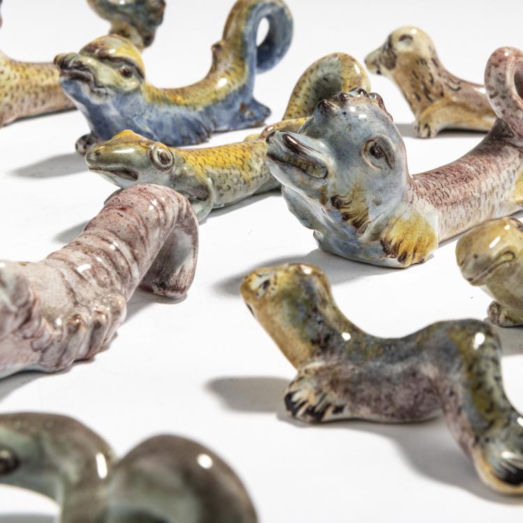 Bild 3 zu Objekt, 18 knife rests, 1880s, Emile Gall&eacute;, Gall&eacute;, Emile, Nancy, 171A 93