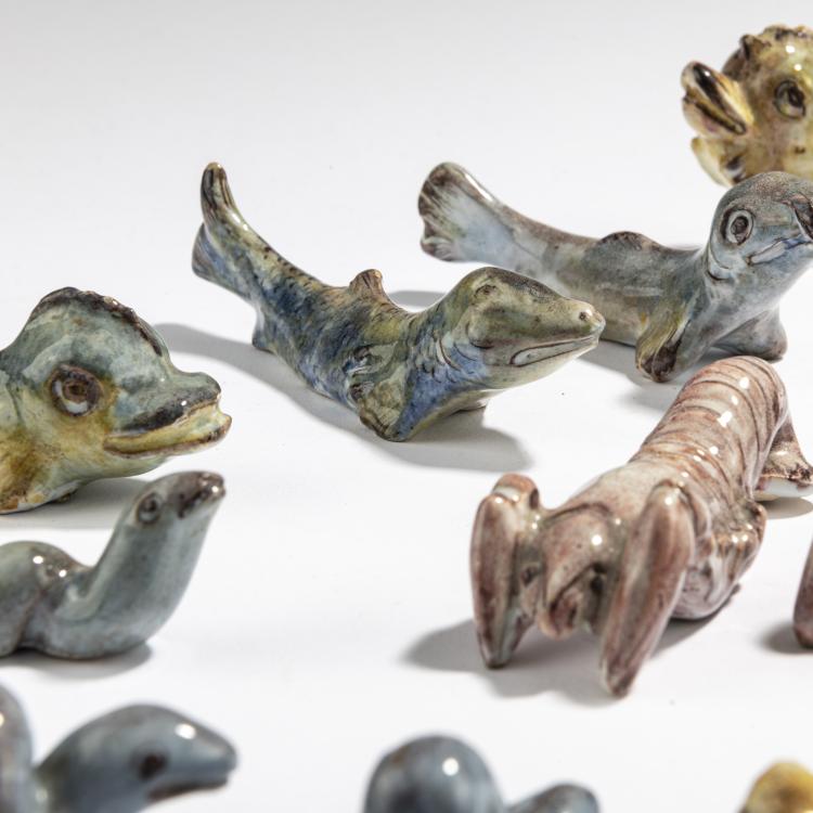 Bild 4 zu Objekt, 18 knife rests, 1880s, Emile Gall&eacute;, Gall&eacute;, Emile, Nancy, 171A 93