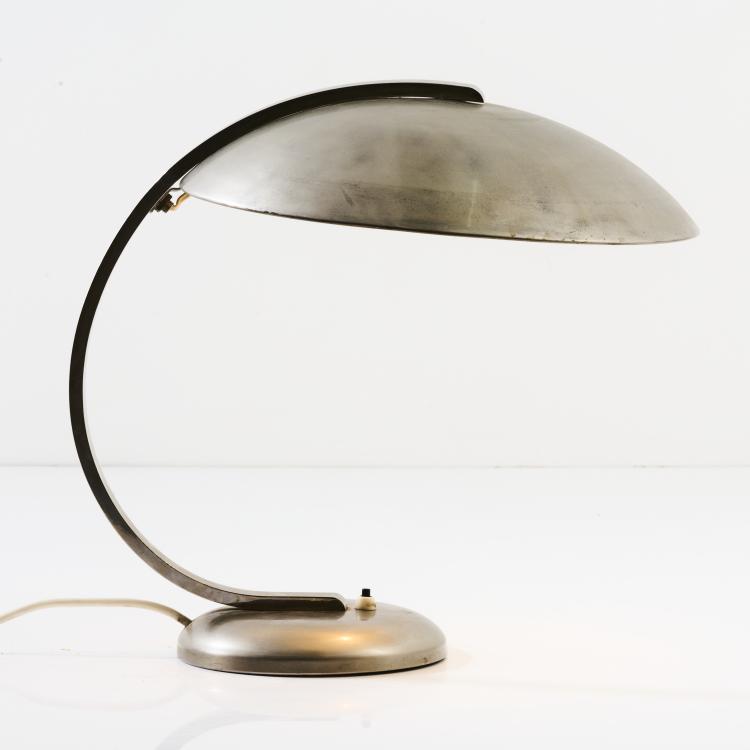 Bild 1 zu Objekt, 'Gleibo' table light, 1930s, Leuchtenfabrik E. Hillebrand, Neheim-H&uuml;sten, 169C 461