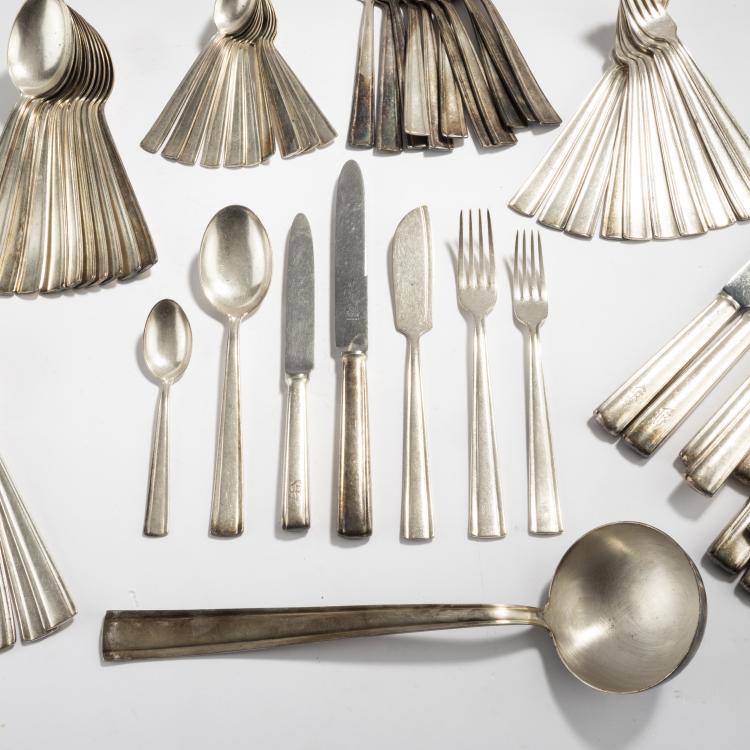 Bild 1 zu Objekt, 97-teiliges Besteckset '900', um 1930, Krupp, Arthur, Mailand, 169C 519