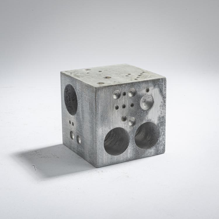 Hauptbild zu Objekt, 'Cubo' aus der Serie 'Lezioni di Enzo Mari', 1963, Enzo Mari, Danese, Mailand (zugeschrieben/attr.), 169A 95