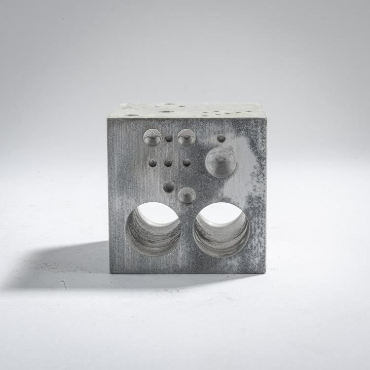 Bild 1 zu Objekt, 'Cubo' aus der Serie 'Lezioni di Enzo Mari', 1963, Enzo Mari, Danese, Mailand (zugeschrieben/attr.), 169A 95