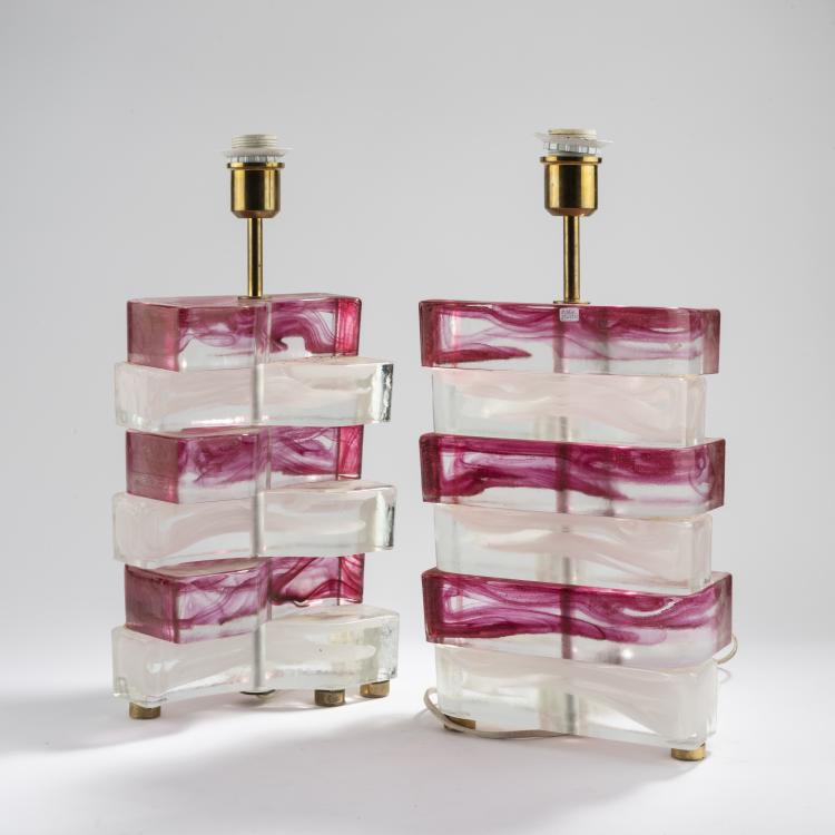 Bild 2 zu Objekt, Zwei Tischleuchten, 1960/70er Jahre, Poliarte, Verona (zugeschrieben/attributed), 169C 691