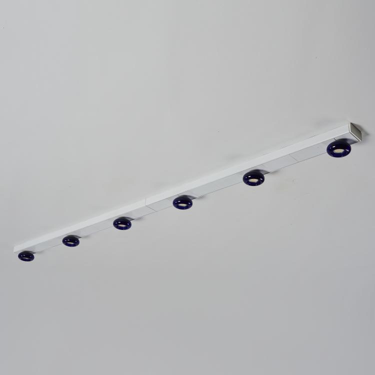 Hauptbild zu Objekt, 'Artos' ceiling light, 1992, Associati Sottsass, Zumtobel, Lemgo, 173A 282