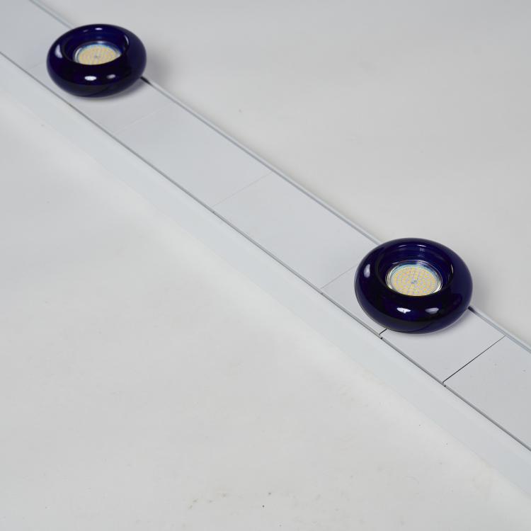 Bild 1 zu Objekt, 'Artos' ceiling light, 1992, Associati Sottsass, Zumtobel, Lemgo, 173A 282