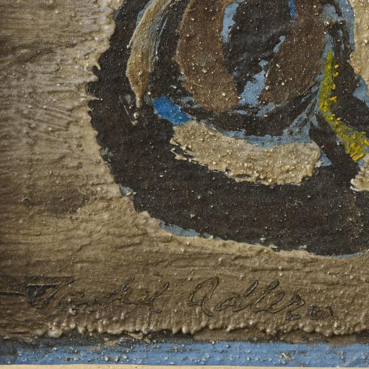 Bild 1 zu Objekt, 'Sculptural Figure with blue sky', 1st half of the 20th century, Jankel Adler, 169E 914