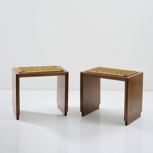 Two stools, 1930s