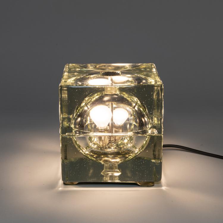 Bild 3 zu Objekt, Tischleuchte 'Cubosfera', 1968, Alessandro Mendini, Fidenza Vetraria, Italien, 169A 79