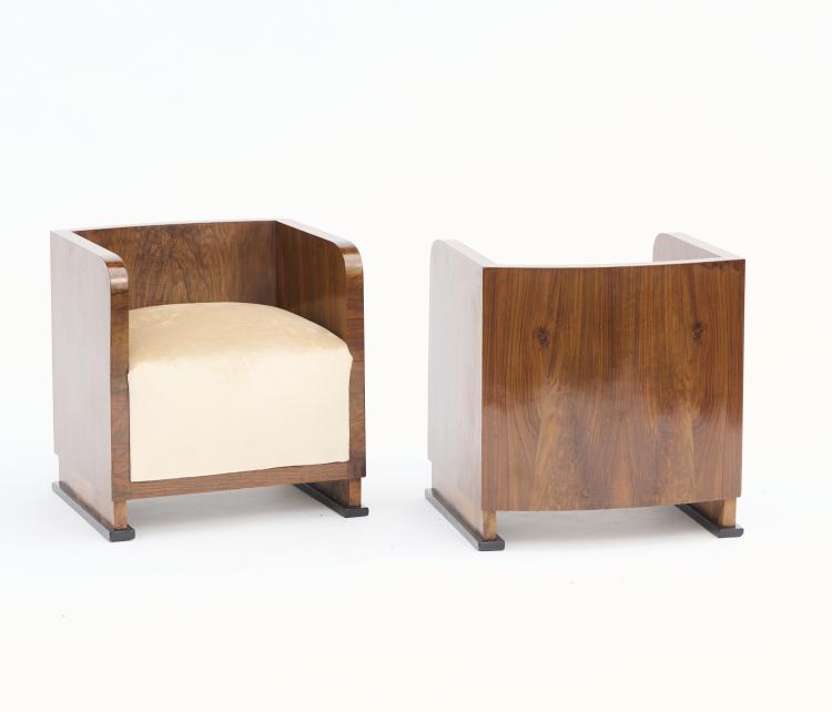 Bild 2 zu Objekt, Two armchairs, 1930/40s, Italien, 169C 441