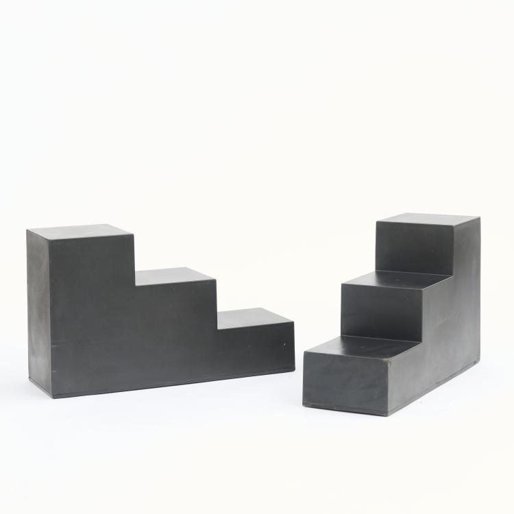 Bild 1 zu Objekt, Zwei Sitzobjekte 'Gli scacchi', 1971, Mario Bellini, B&B Italia, Mailand, 169C 706