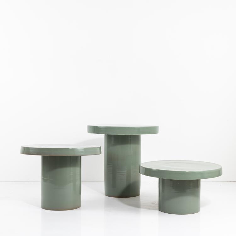 Bild 1 zu Objekt, Drei Beistelltische, 1970er Jahre, Italien, 169C 728