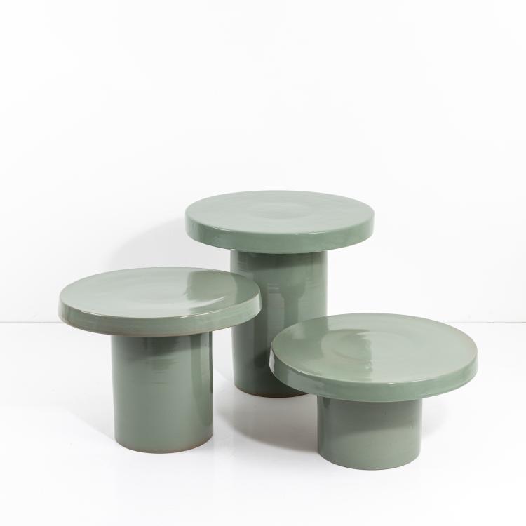 Bild 2 zu Objekt, Drei Beistelltische, 1970er Jahre, Italien, 169C 728