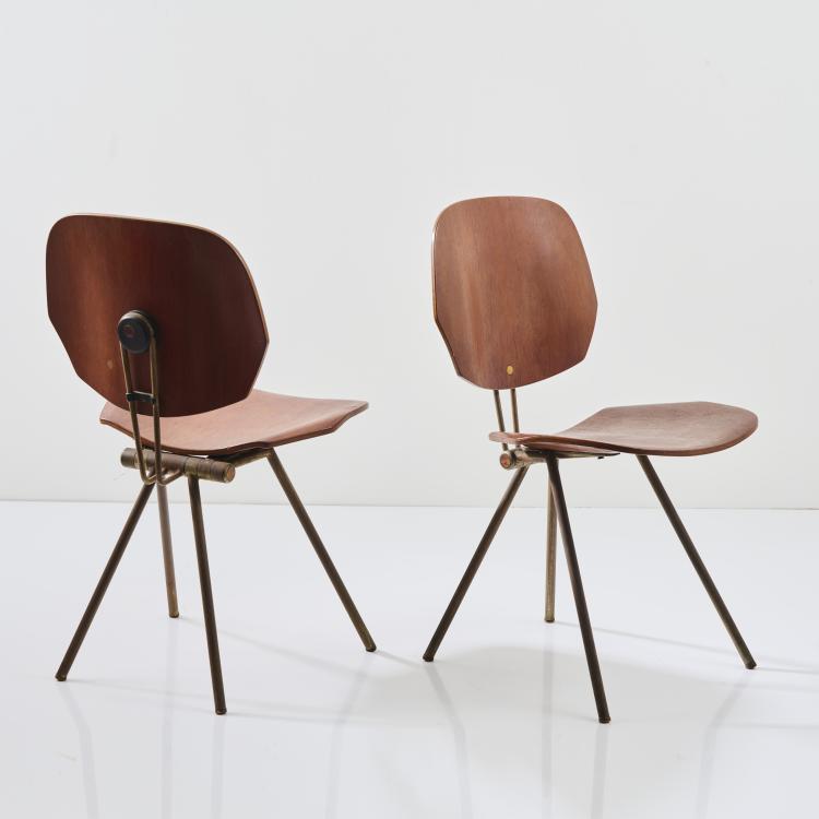 Bild 6 zu Objekt, Zwei Klappst&uuml;hle 'S88', 1957, Osvaldo Borsani, Tecno, Mailand, 169A 77